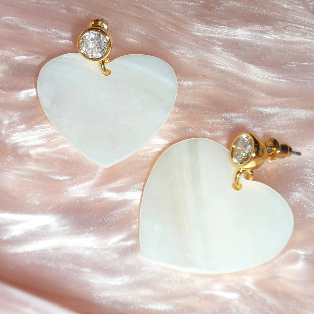 St. Barths Heart Earrings
