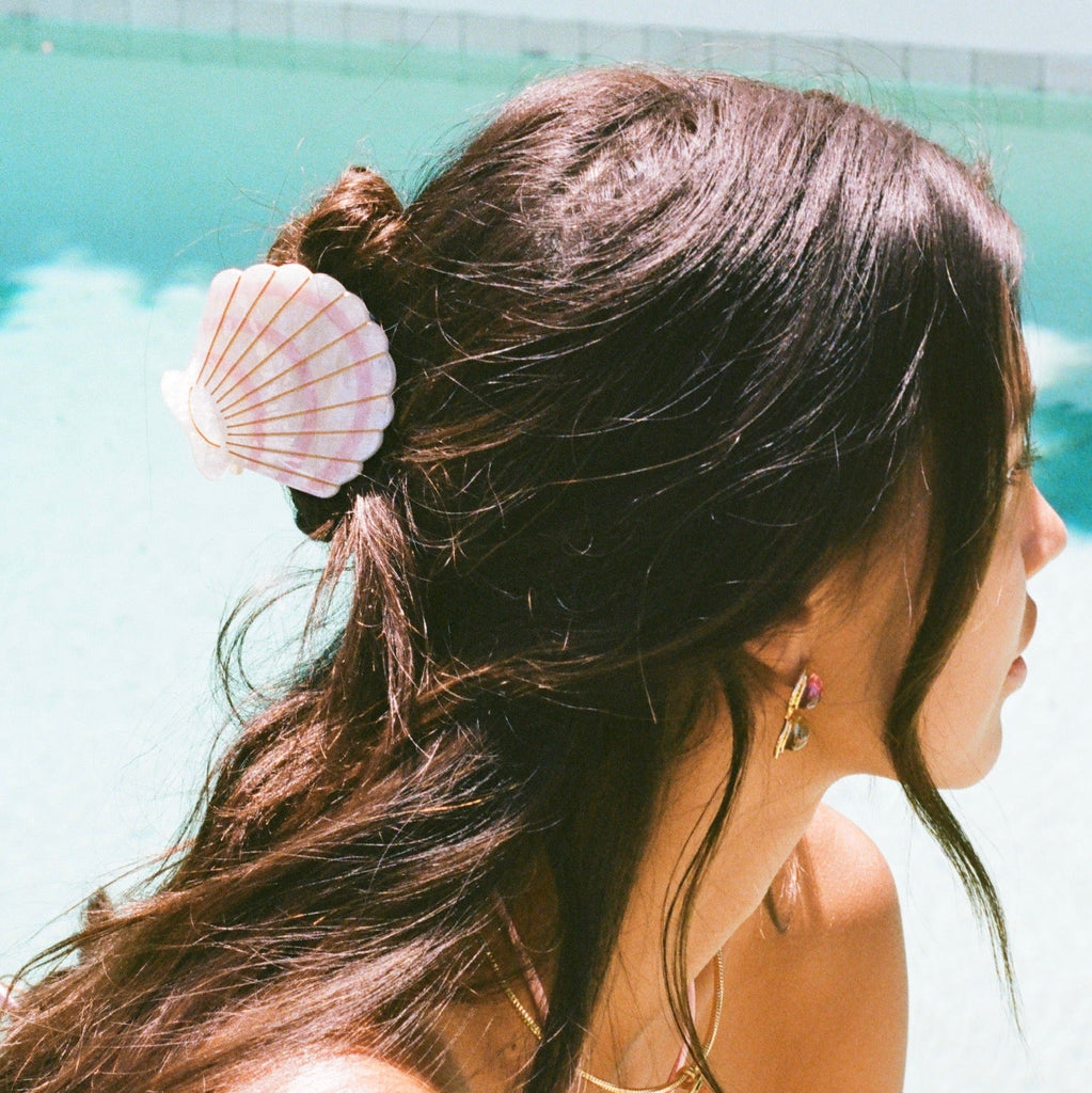Seashell Hair Clip Set
