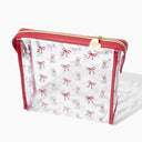 Dalmation Bow Makeup Bag