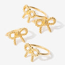 Bows Napkin Rings