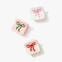 Bows Crystal Claw Clip Set