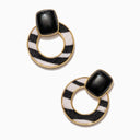 Knockers Earrings in Zebra