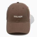 Dog Mom Hat in Espresso
