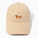 Hot Dog Pup Hat in Khaki