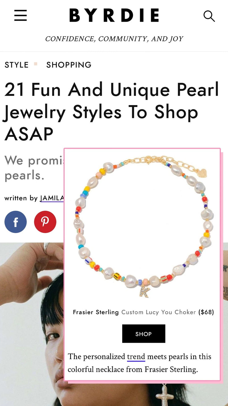 unique pearl jewelry style frasier sterling jewelry