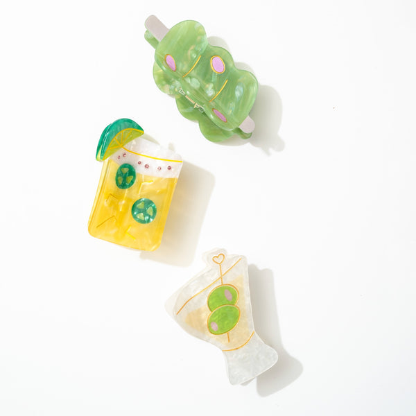 Cocktail Claw Clip Set – FrasierSterling display picture 3