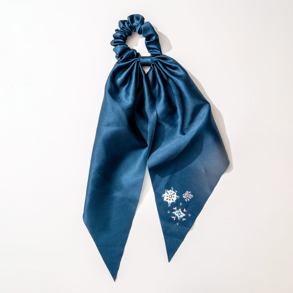 Snowflake Hair Scarf Set (2)