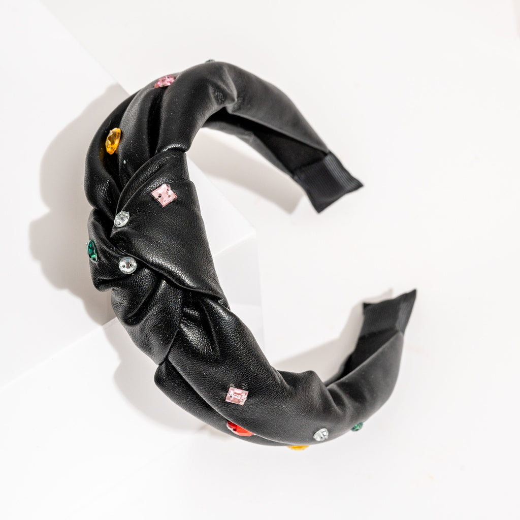 Gem Headband in Black