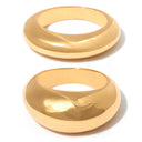 Seaglass Ring Duo in Gold