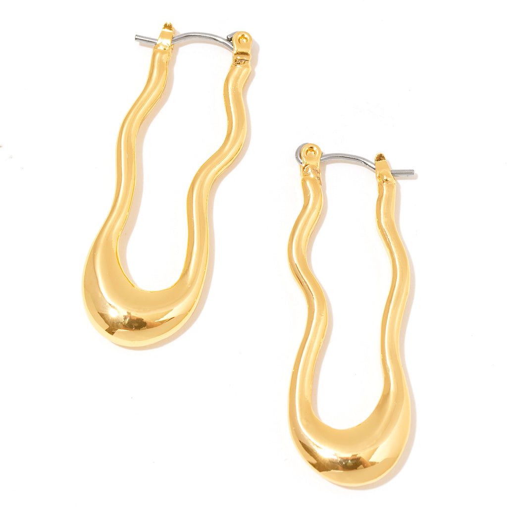Drip Earrings in Gold