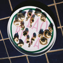 Violet Earrings in Citrus