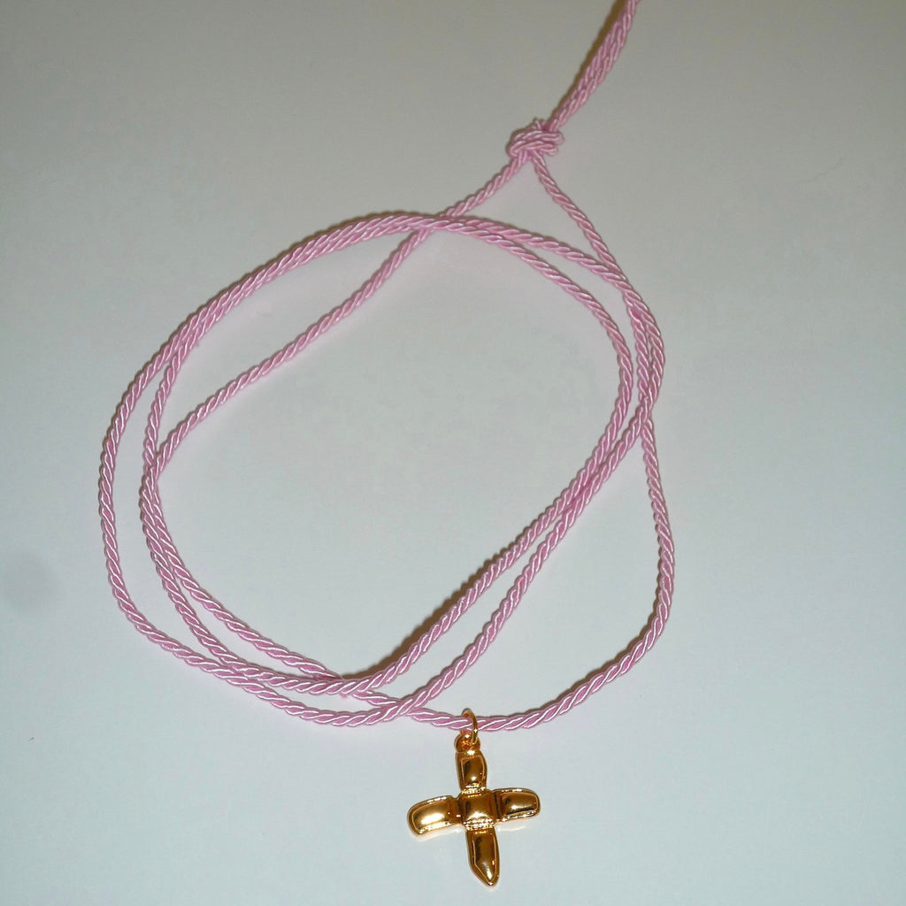 Crescent Heights Choker in Pink
