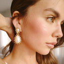 Copenhagen Earrings in Clear