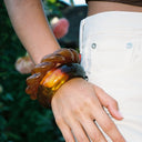 Espresso Bangle Bracelet