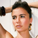 Belle Earrings in Tortoise