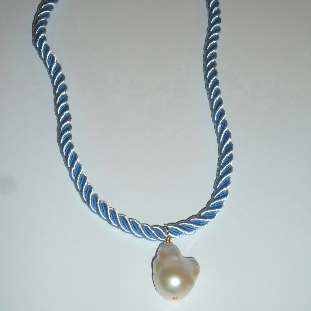 Corsica Necklace in Baby Blue