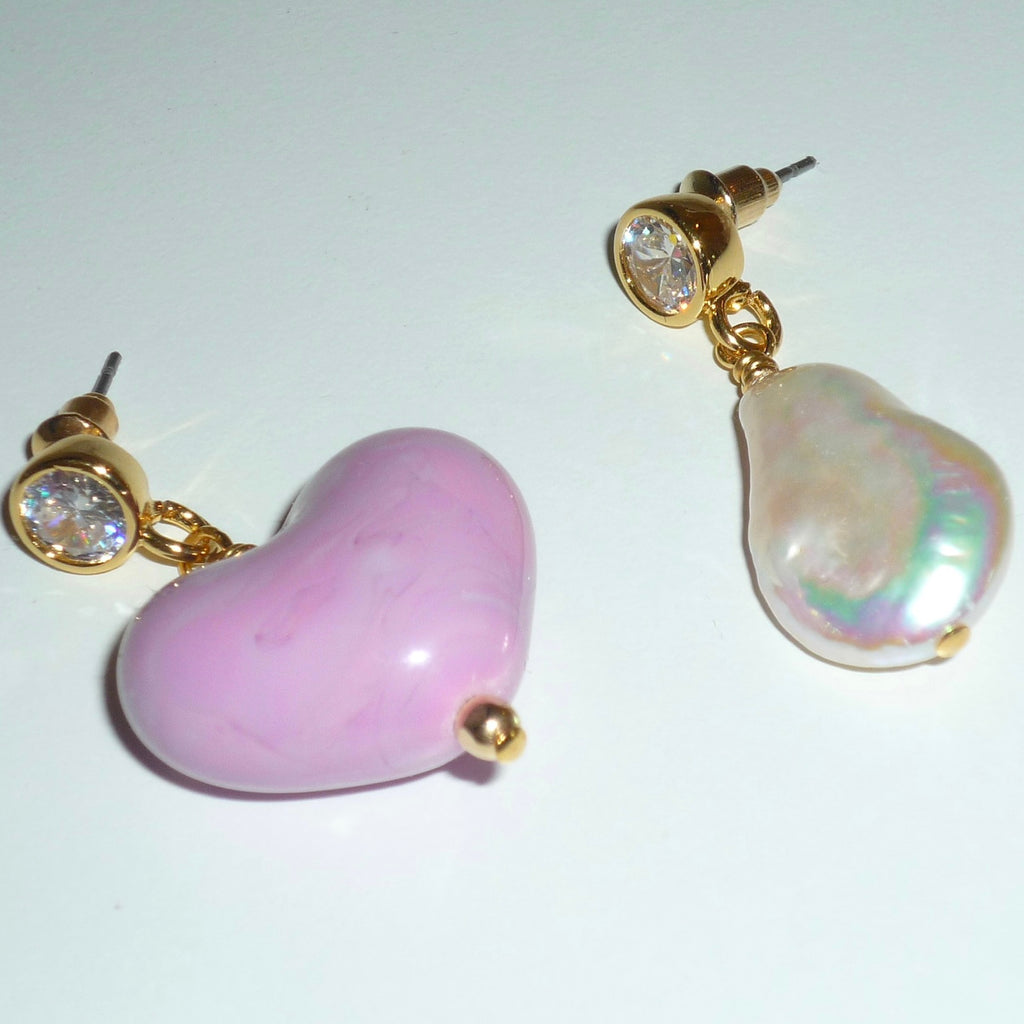 Sardinia Earrings in Pink