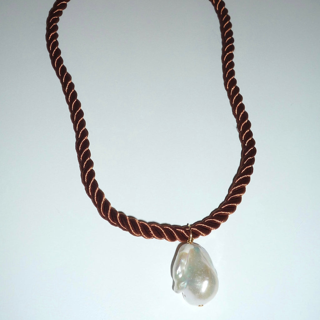 Corsica Necklace in Brown