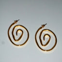 Bermuda Hoops in Gold