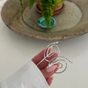 Bermuda Hoops in Silver