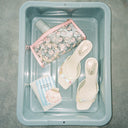 Riviera Shell Makeup Bag