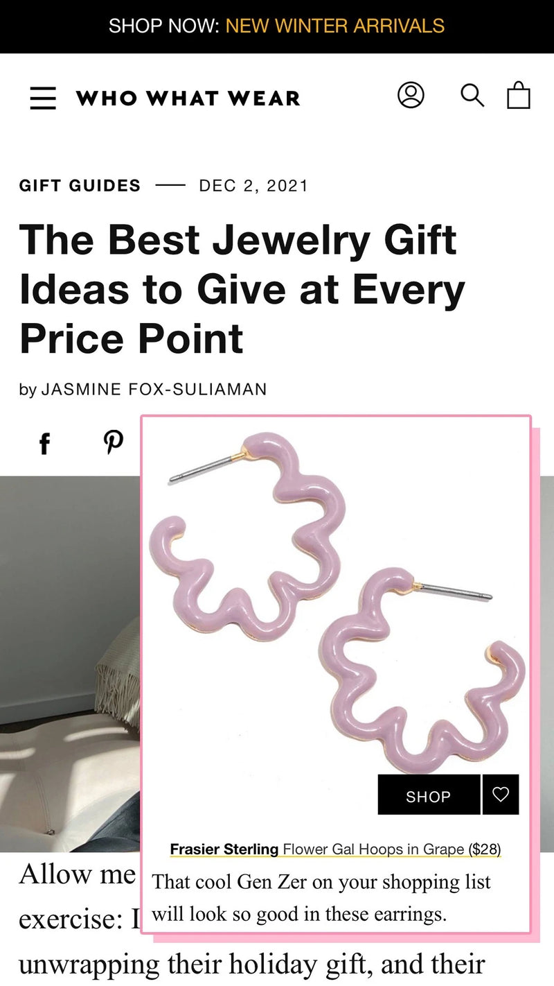 who what wear best jewelry gift ideas frasier sterling jewelry