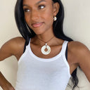 Monaco Cord Choker in Toffee