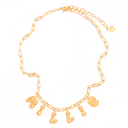 Custom Groovy Gal Paperclip Necklace