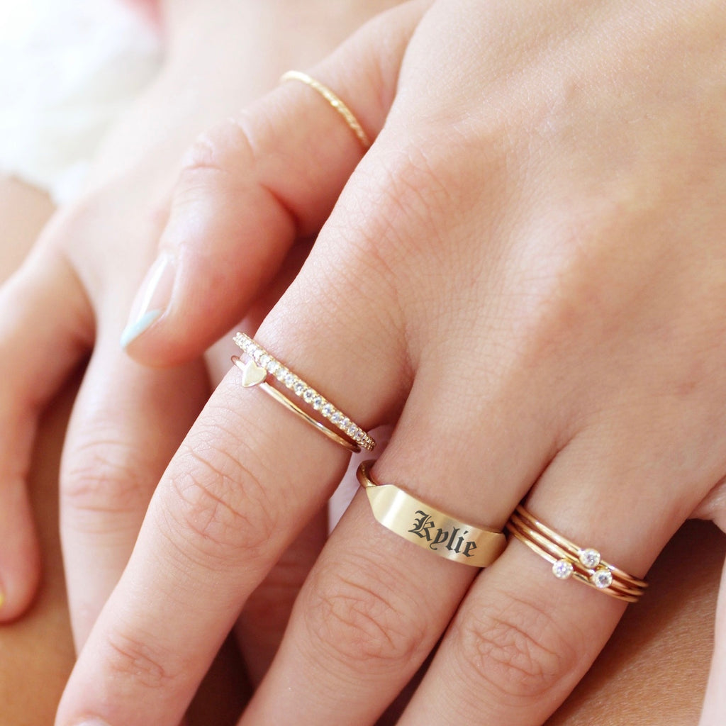 Belle Diamond Ring in 14k Gold