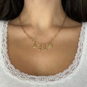 Custom Groovy Gal Paperclip Necklace